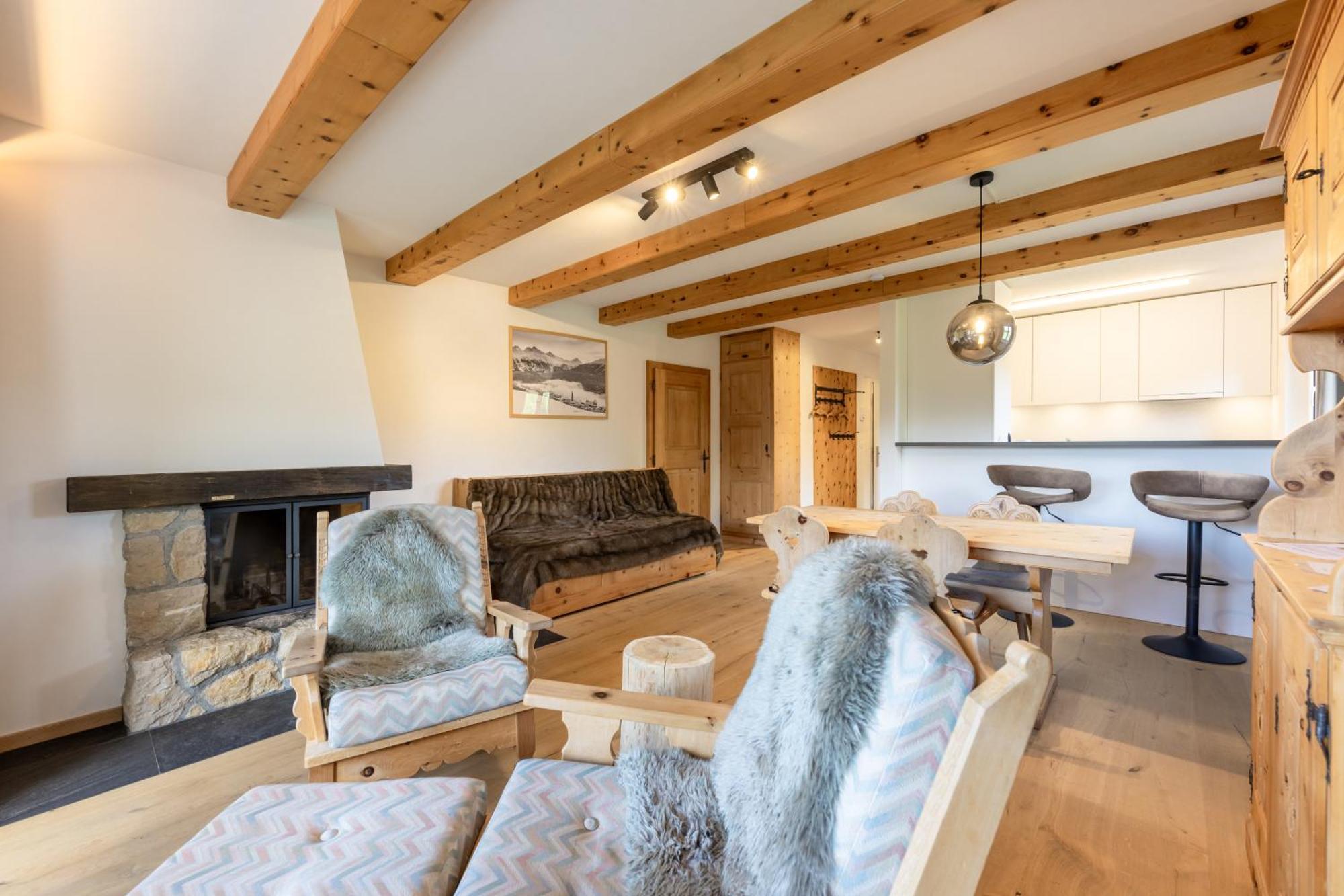 Cosy Apartment Facing Piz Rosatsch St. Moritz Kültér fotó